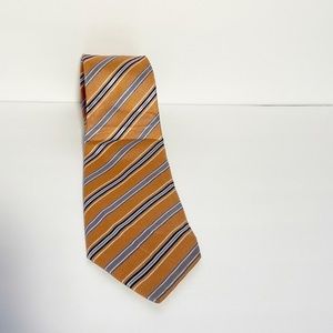 Tasso Elba Men's 100%‎ Silk Tie Stipe